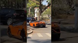 Lamborghini Aventador SVJ Roadster com escape Kreissieg [upl. by Solnit]