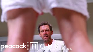 Self Circumcised  House MD [upl. by Aisatnaf]