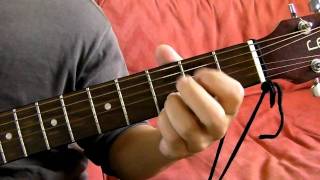 G Dsus4 Em7 Cadd9 Guitar Chord Progression Demonstration [upl. by Pravit]