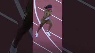 ShaCarri Richardson Makes History Wins 100M Finals Going to The 2024 Paris Olympics shorts [upl. by Kenlay491]