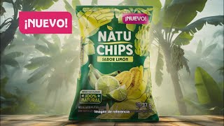 Nuevos Natuchips® sabor limón [upl. by Anelegna]