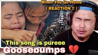 When You Go Home  Mary Vaiphei  Salute to KUKI ZO Martyrs   REACTION [upl. by Sessilu]