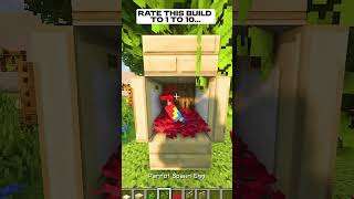 Minecraft parrot cage 330 shorts [upl. by Brandyn522]