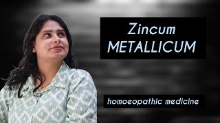 Zincum METALLICUM Homoeopathic medicine  keynote of Homoeopathic medicine [upl. by Atla]