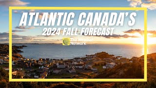 Atlantics 2024 Fall Forecast Warm Ocean Waters Help Slow Transition Into Winter  fallforecast [upl. by Aisined]