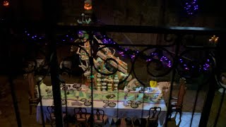 Haunted Mansion Holiday with New Queue 4K Experience with Excellent Light Disneyland December 2024 [upl. by Tnirb]