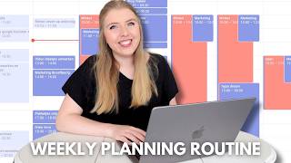 Planning maken voor deze week weekplanning weekmenu contentkalender Google agenda gebruiken [upl. by Dragoon]