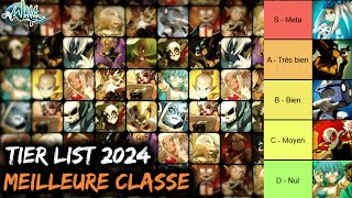 QUELLE CLASSE CHOISIR SUR WAKFU EN 2024  Version tier list [upl. by Manchester]