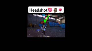 HEADSHORT💯🔥🗿ffshorts [upl. by Larkins347]