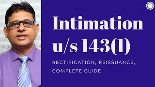 Intimation us 1431  Rectification  Reissuance  Income Tax India Summary Assessment Taxpundit [upl. by Atniuq]