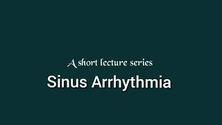 Sinus Arrhythmia ECG ECG interpretation made easy [upl. by Odradlig83]