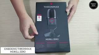 Unboxing Mic Asik Buat Youtuber Thronmax Mdrill Zero [upl. by Anitnemelc]