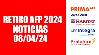 RETIRO DE AFP 2024  tenemos novedades hermanos afiliados 4 UIT S20600 Comunicado importante [upl. by Marte]