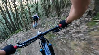 Jolanda Neff POV  Raw Tuscany Downhill Trail [upl. by Usanis]