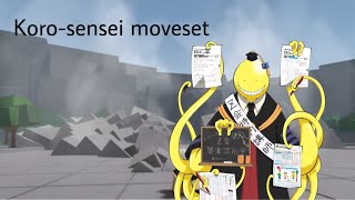 Korosensei moveset tsb 6k special [upl. by Anne]