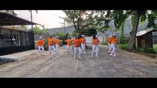 5 6 7 8 LINE DANCEChoreo  Caecilia Maria Fatruan  Demo by AMORE [upl. by Aihtekal232]