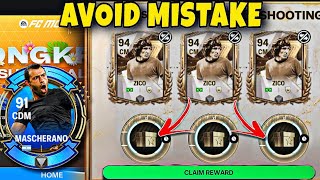 Avoid This To Get All ZICO Cards 🤑 FC Mobile Free Mascheranos [upl. by Cochard]