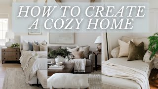 How to Create a Cozy Home  Interior Design [upl. by Eiramana]