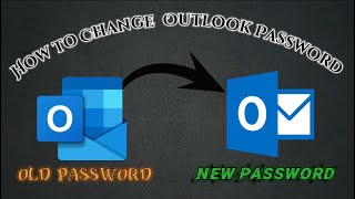 How to change Outlook password  Outlook  Password Change  Old Password to New Password [upl. by Charmine]