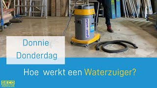 Hoe werkt een Waterzuiger  Uitleg over Waterzuiger  GECO Verhuur [upl. by Eirrehs]