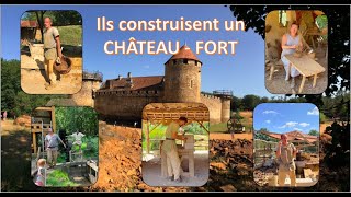 Découvrir GUÉDELON ILS CONSTRUISENT UN CHÂTEAU FORT comme au MOYEN ÂGE [upl. by Bornstein]