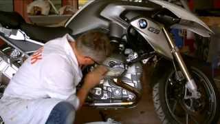 Verniciatura coprivalvole BMW R1200 GS LC by MOTO OK Verniciatura Moto [upl. by Anoif611]