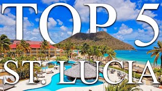 TOP 5 BEST allinclusive family resorts in SAINT LUCIA CARIBBEAN 2024 PRICES REVIEWS INCLUDED [upl. by Osnofedli]