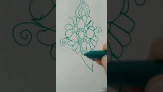 Simple pencil stech mehndi designs ❤♥️♥️♥️trendingvideoyoutubeshortsviral [upl. by Asquith385]