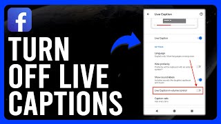 How to Turn Off Live Captions on Facebook Turn Off Autogenerated Captions for Facebook Videos [upl. by Behlke570]