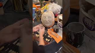 Pumpkin Sculpt  Paint 2024 by Jessica Birrell Part 1 pumpkin pumpkincarving sculpture painting [upl. by Bonucci]