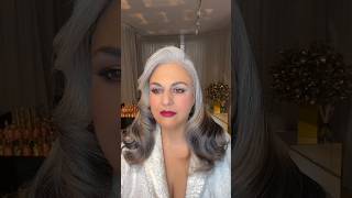 Transformation for women 55Makeup hairstyle stylingПреображение для женщин 55Макияж причёска [upl. by Ramma]