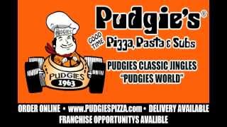 Pudgies Pizza Pasta amp Subs  JINGLES  PUDGIES WORLD [upl. by Mcloughlin]