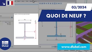 WIN  032024  Quoi de neuf dans RFEM 6 et RSTAB 9 [upl. by Ahsirahc]