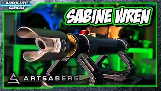 Star Wars SABINE WREN Ahsoka Series Lightsaber Review  Xenopixel V3  Artsabers  Nexus Sabers [upl. by Ahsietal]