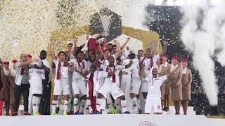 AFC Asian Cup UAE 2019 champions Qatar [upl. by Lucchesi55]