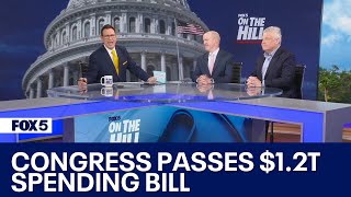 Congress passes 12T spending bill averting government shutdown [upl. by Aida]