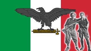 Stornelli Legionari  Italian Fascist Song of the Civil War [upl. by Ellennahc]