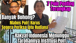 Dinilai Berbohong Toni RM Minta Mabes Polri Segera Periksa Iptu Rudiana Tarohannya Institusi Polri [upl. by Milda]