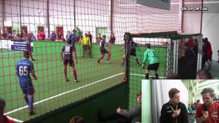 DKMS Hallenmaster 2016  Rostocker Robben vs SG Warnow Papendorf [upl. by Ecirahc]