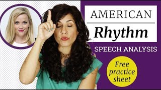 Learn American Rhythm With Reese Witherspoon Speech Analysis  PDF [upl. by Oj]