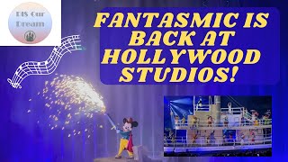 Fantasmic Is Back at Hollywood Studios  1112022 [upl. by Assenad102]