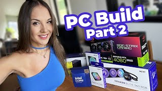 Building New Gaming PC  UNCUT Part 2 [upl. by Annoit275]