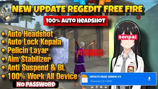 UPDATE REGEDIT FF AUTO HEADSHOT ANTI BANNED 2024 ‼️WORK FF BIASA amp FF MAX 🥴🔥 [upl. by Mullins]