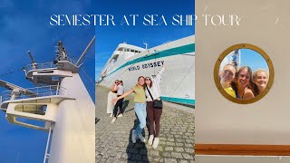 Semester at Sea Ship Tour [upl. by Hisbe]