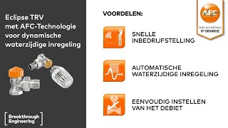 Automatische waterzijdige inregeling met AFCTechnologie van IMIHeimeier [upl. by Donnelly]