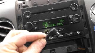 How to fix quotNo Signalquot issue Ford Satellite Radio [upl. by Ronyam]