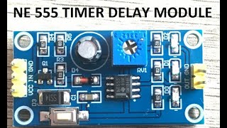 banggood NE555 delay timer module delayed OFF [upl. by Orsini]