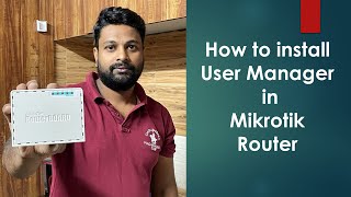 How to install Mikrotik User Manager  easy technique  Hindi  Part 4 [upl. by Arytahs556]