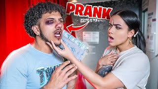 I GOT JUMPED PRANK ON MY FIANCEE [upl. by Kaden]