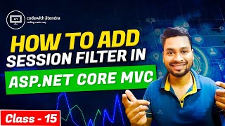 How to Add filter in Asp net Core MVC Class 15 SessionFilter WebDevelopment SQLServer CSharp [upl. by Norrv]